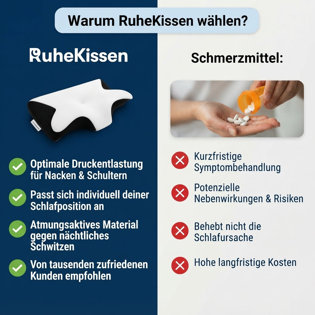 Orthopädisches Kopf- & Nackenstützkissen