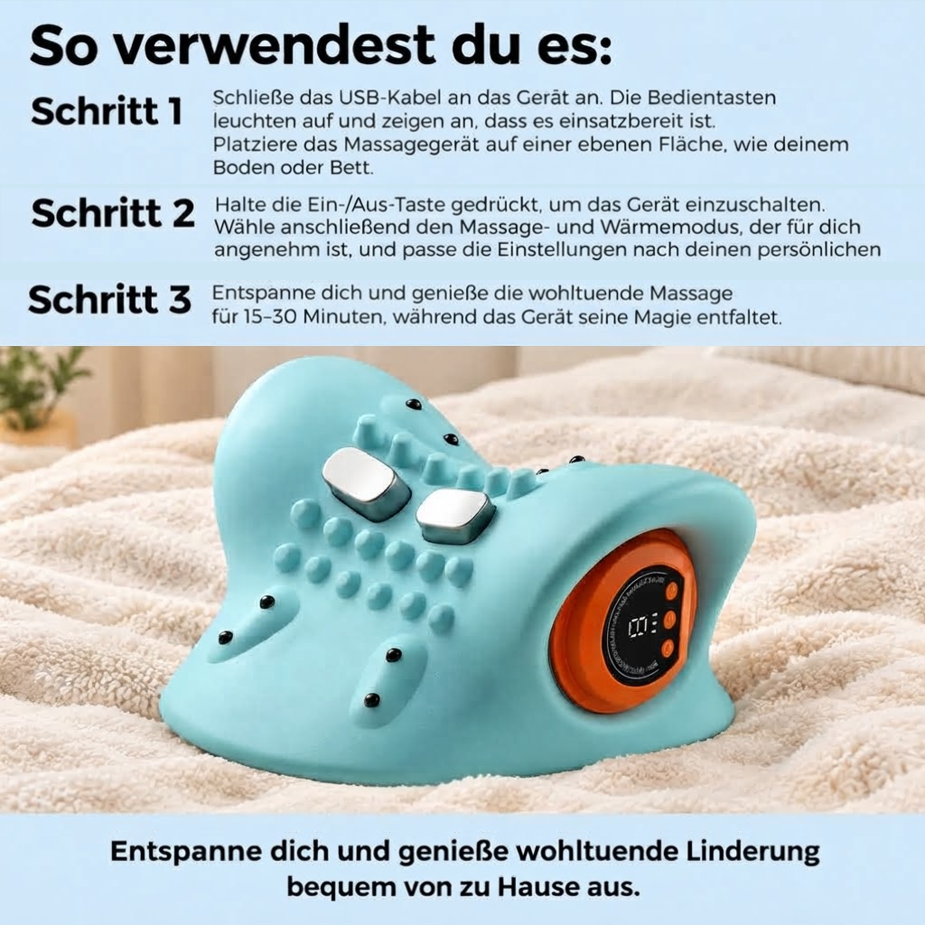 Velora 4-1 Nackenmassager